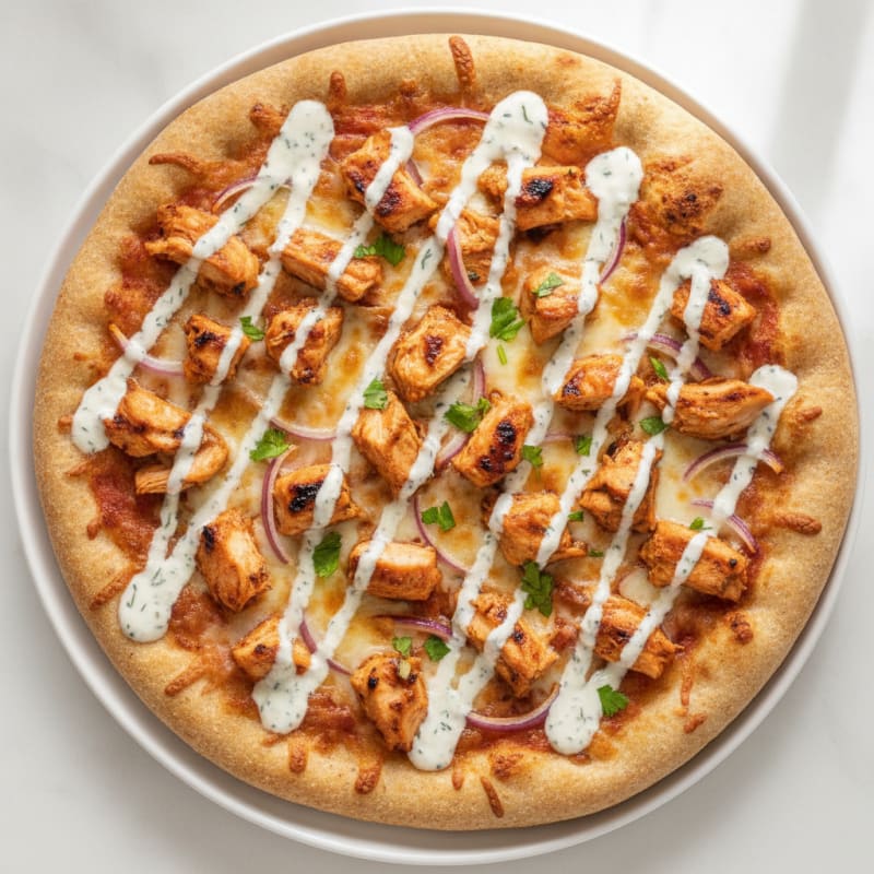 BBQ Ranch Chicken Pizza