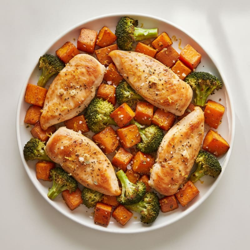 Sheet Pan Lemon Herb Chicken
