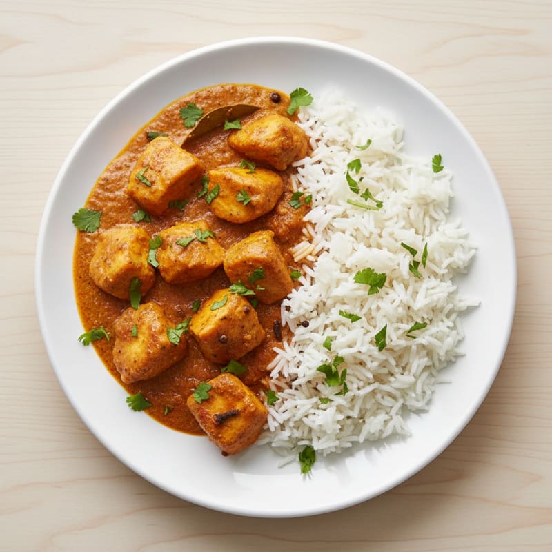 Chicken Tikka Masala with Basmati Rice