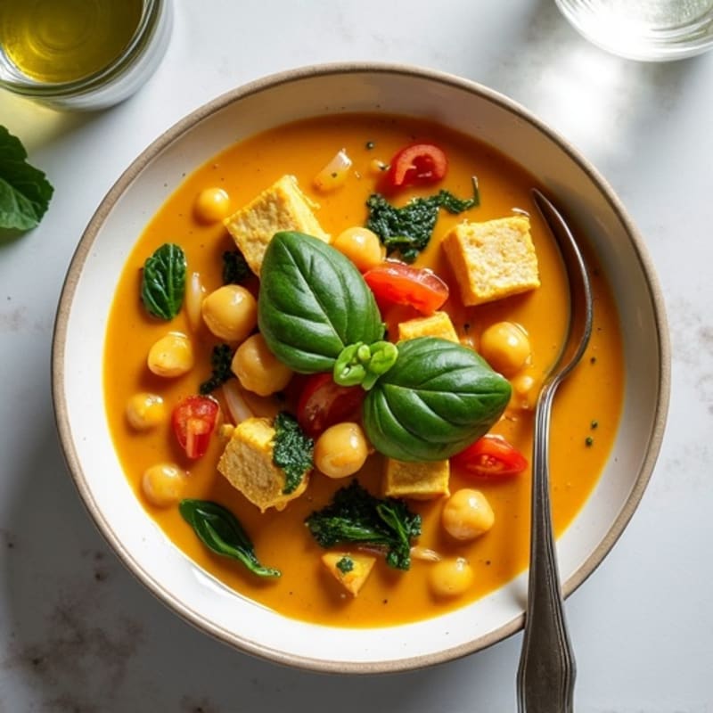 Creamy Chickpea Coconut Curry Stew