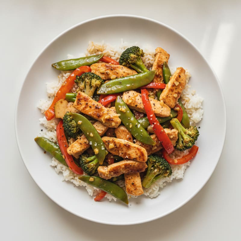 Chicken and Veggie Stir-Fry