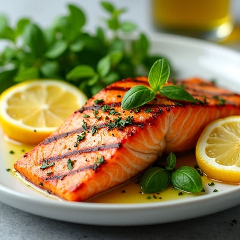 Citrus-Herb Grilled Salmon with Fresh Herbs