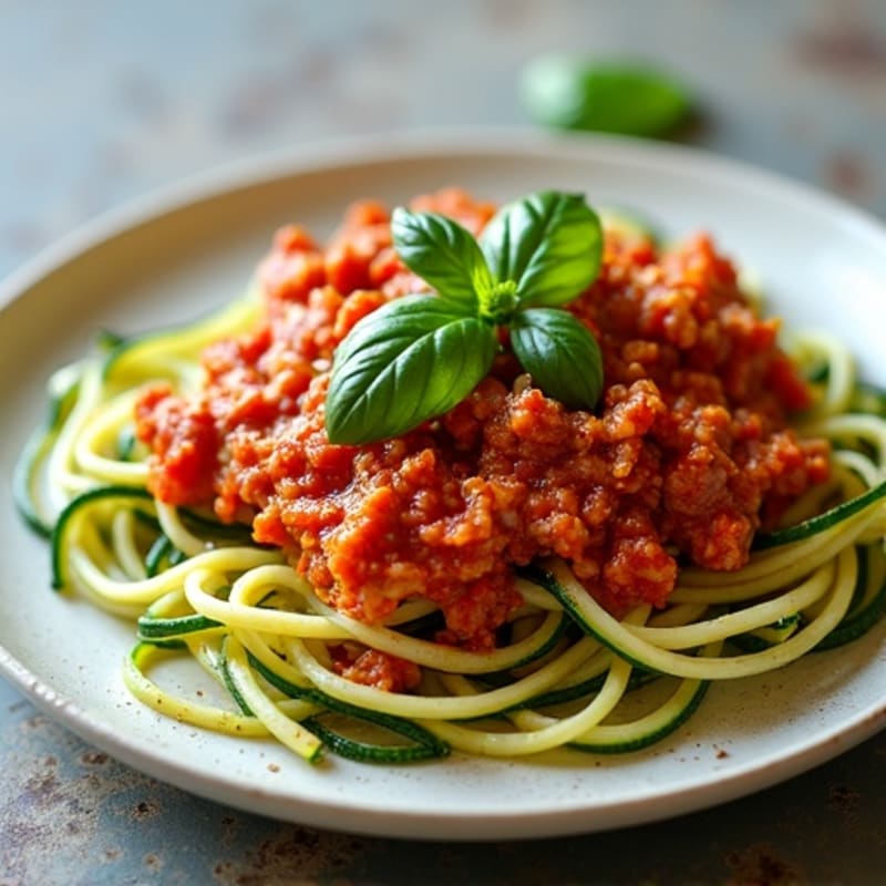 Protein-Packed Turkey and Zucchini Noodle Marinara