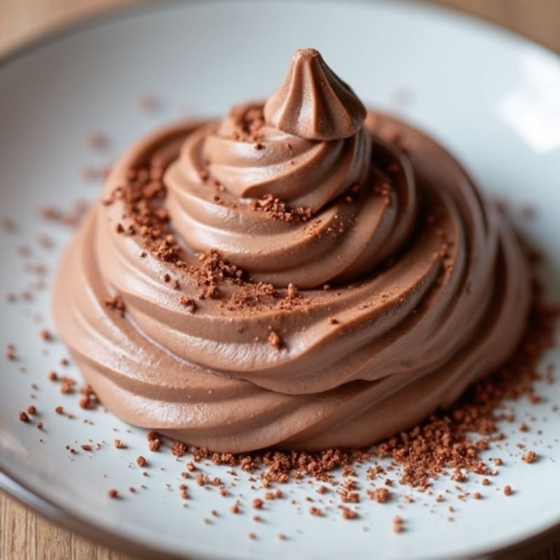 Silky Chocolate Protein Pudding with Greek Yogurt