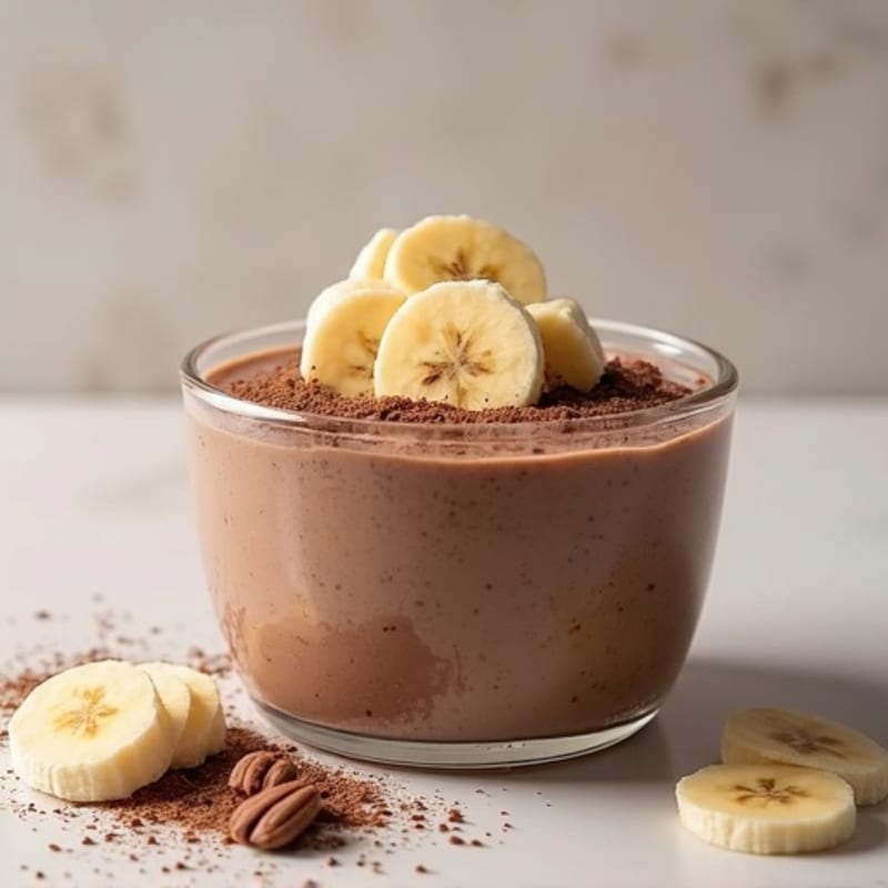 Creamy Chocolate Protein Chia Pudding