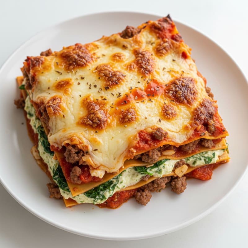 Classic Beef and Ricotta Lasagna Bake