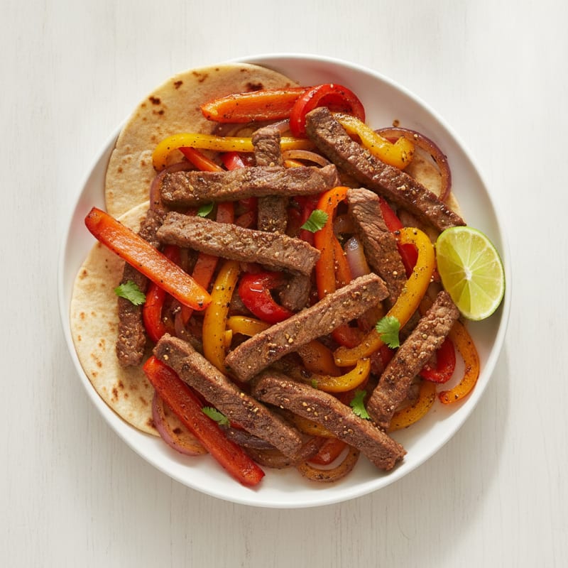 Sheet Pan Steak Fajitas