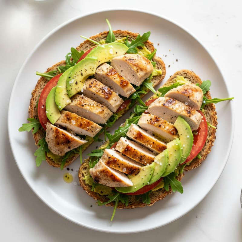 Grilled Chicken and Avocado Sandwich