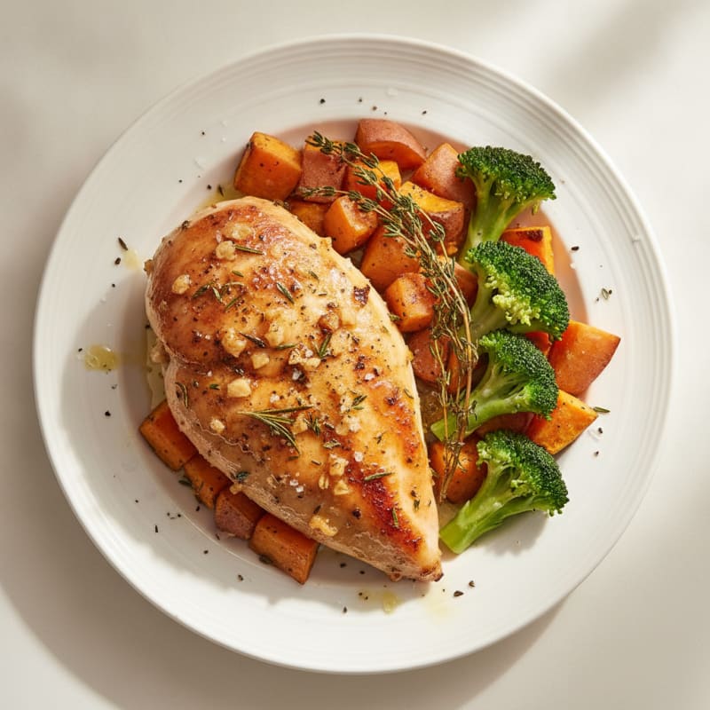 Garlic Herb Roasted Chicken