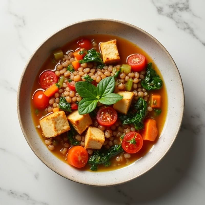 Hearty Vegetable Lentil Stew