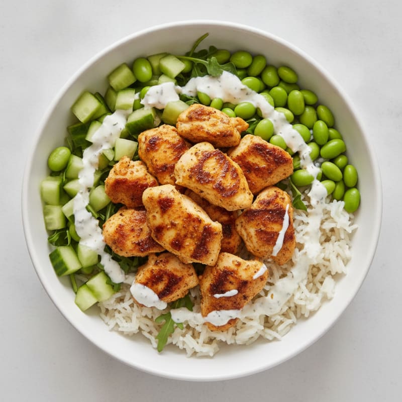 Chicken Shawarma Rice Bowl