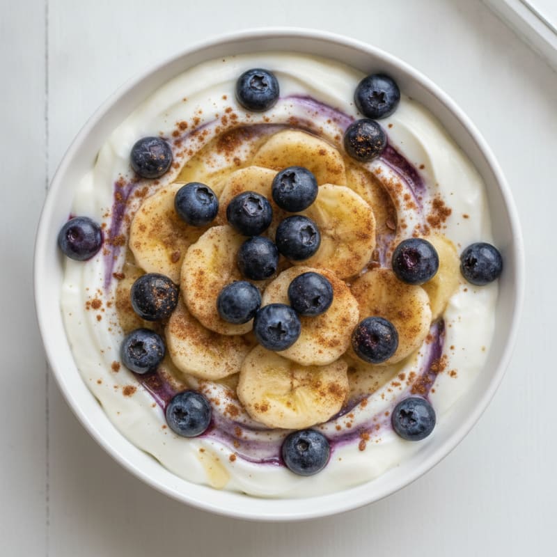 Banana Berry Yogurt Swirl