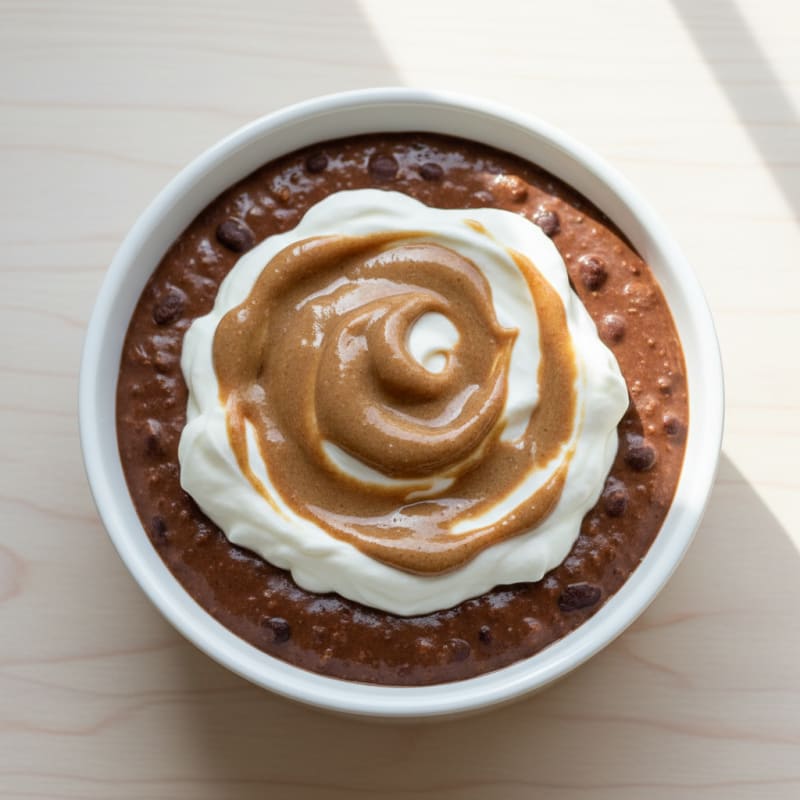Silky Chocolate Protein Pudding with Greek Yogurt
