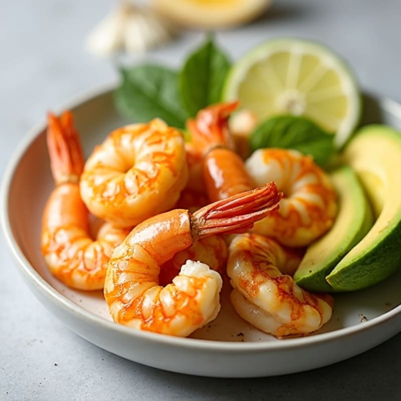 Citrus Marinated Shrimp with Creamy Avocado
