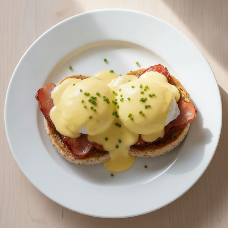 Classic Eggs Benedict with Hollandaise