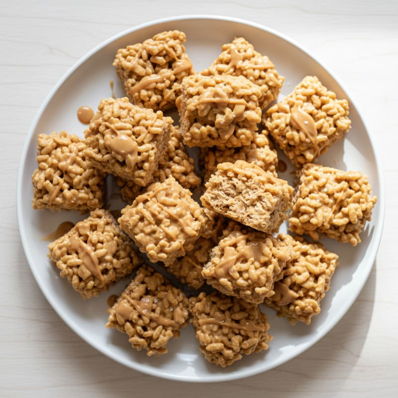 Peanut Butter Protein Rice Crispies