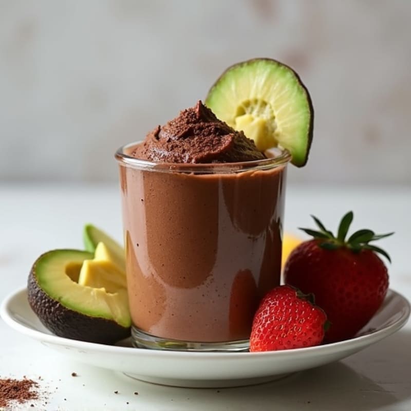 Creamy Dark Chocolate Avocado Mousse