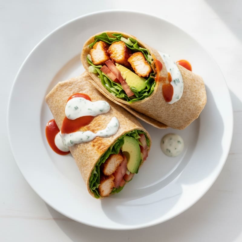 Buffalo Ranch Chicken Wrap