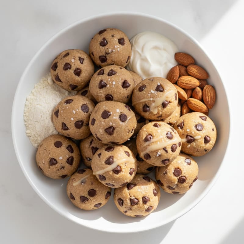 No-Bake Protein Cookie Dough Bites
