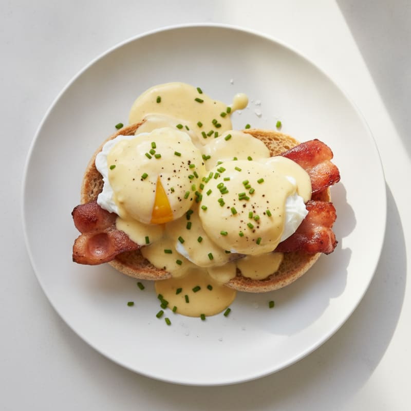 Signature Protein-Packed Eggs Benedict