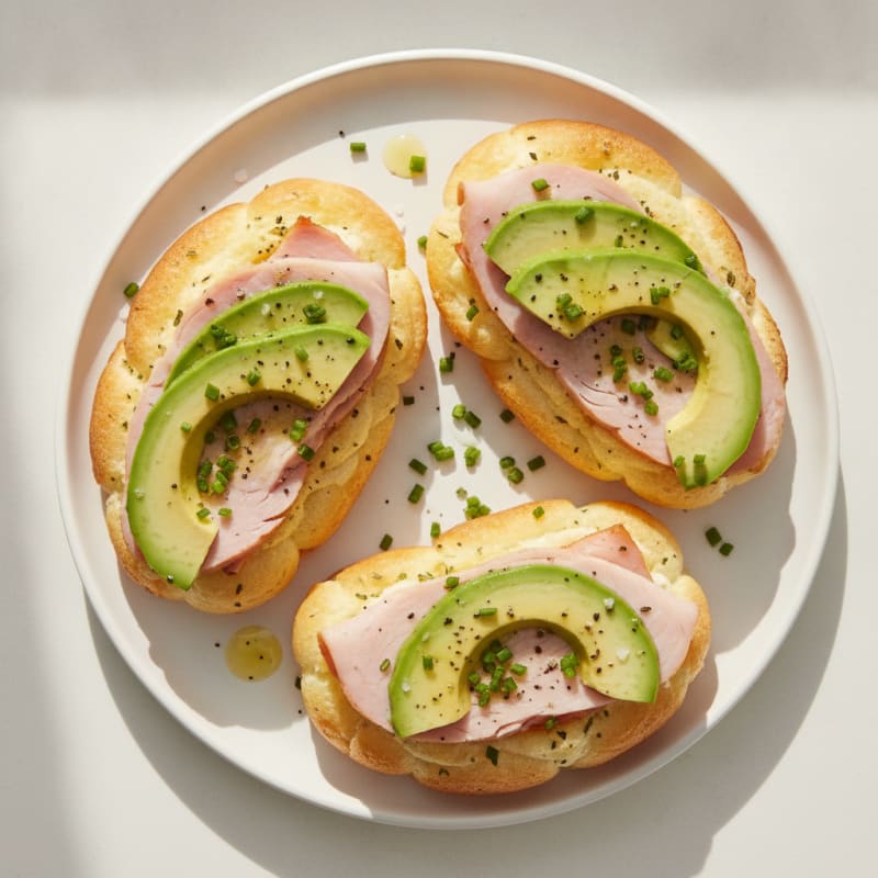 Savory Cloud Bread Toast