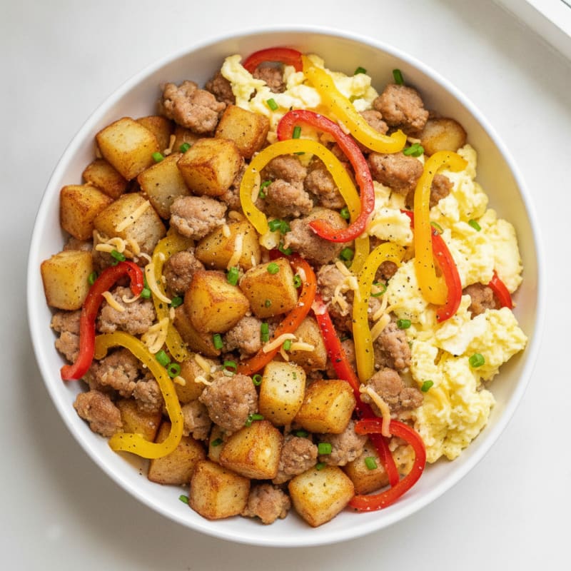 Turkey Sausage and Egg Power Bowl
