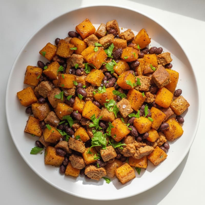 Roasted Honeynut Squash and Potato Hash