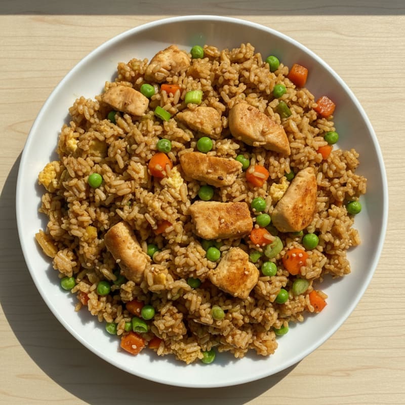 Chicken and Vegetable Fried Rice