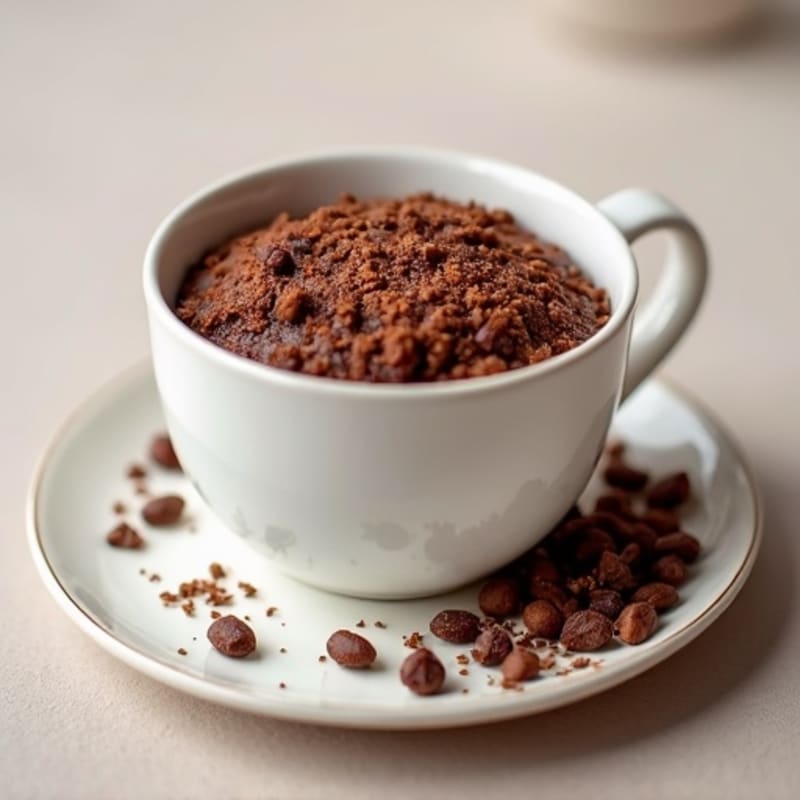 Healthy Chocolate Protein Mug Cake