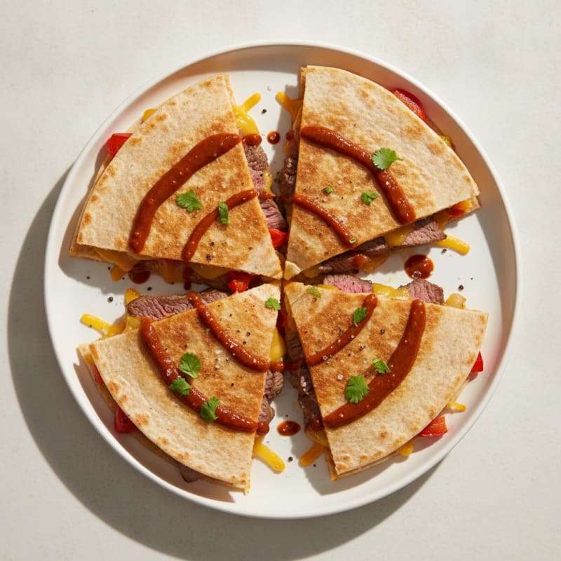 Pan-Seared Steak Quesadillas