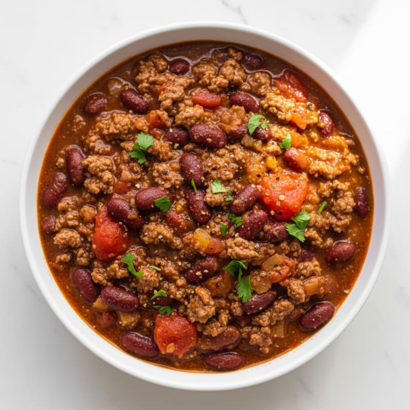 Tender Smoky Beef Chili