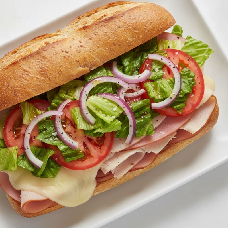 Grilled Italian Hoagie with Provolone