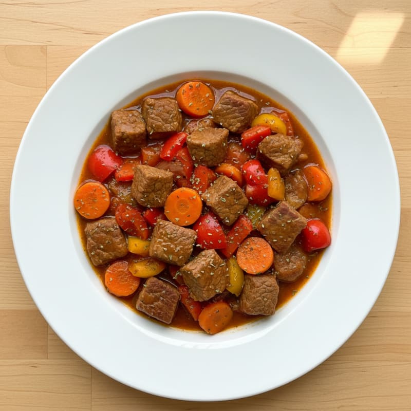 Hearty Beef and Paprika Goulash