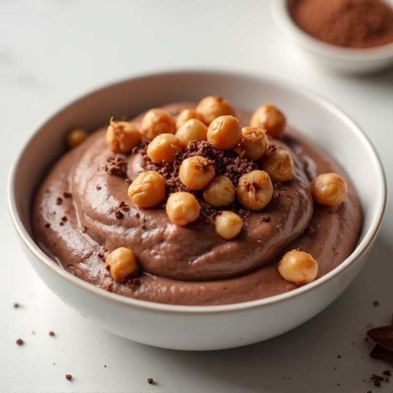 High-Protein Chocolate Chickpea Pudding