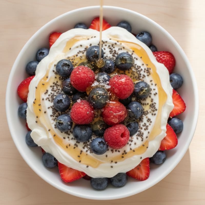 Berry Chia Seed Yogurt Parfait