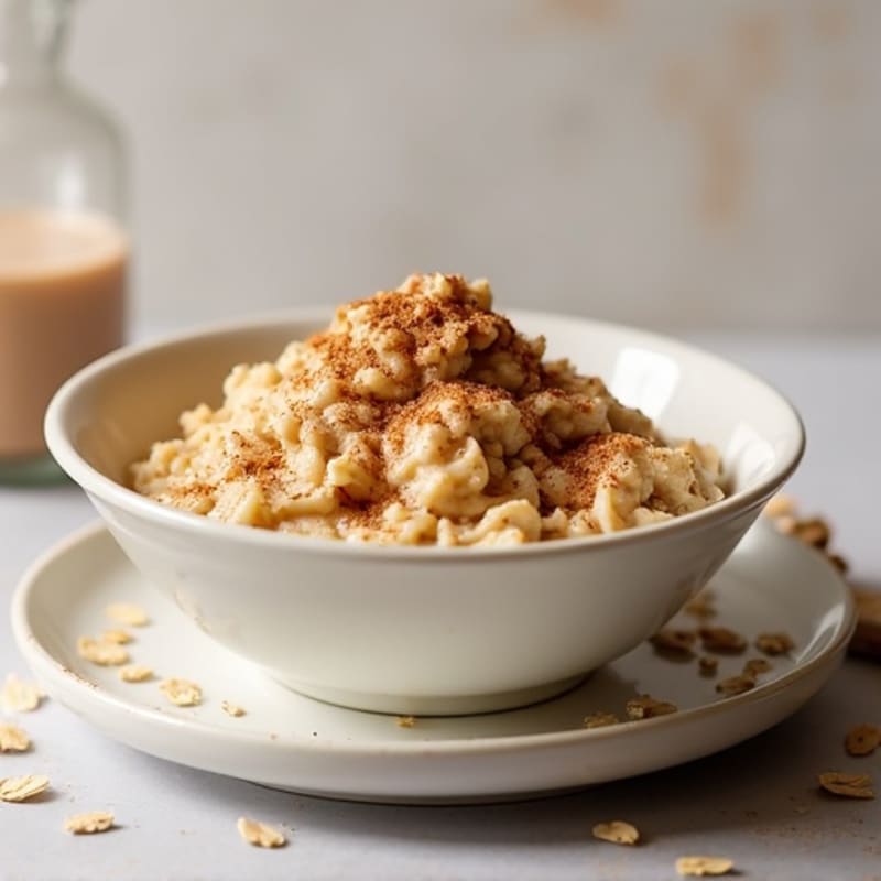 Vanilla-Cinnamon Protein Overnight Oats