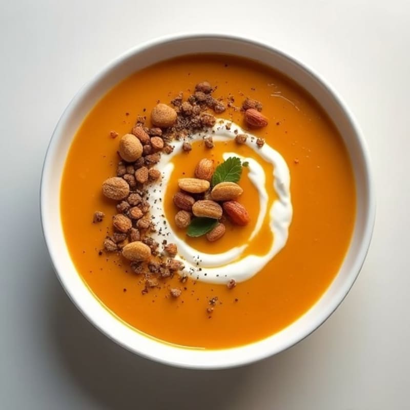 Creamy Spiced Pumpkin Soup