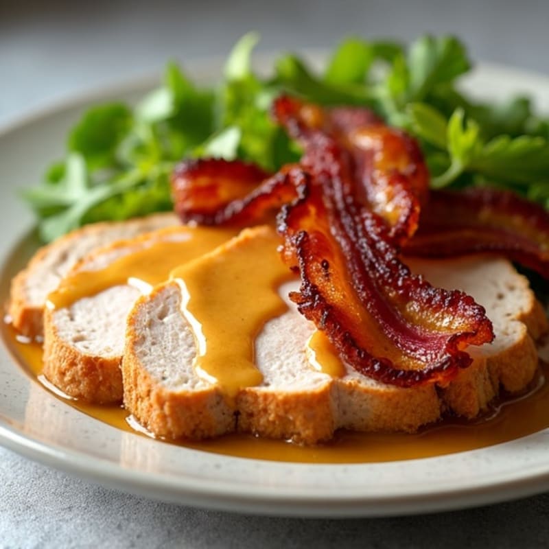 Roasted Turkey Breast with Crispy Bacon