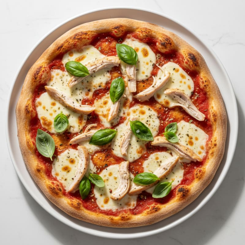 Classic Margherita Pizza with Fresh Basil