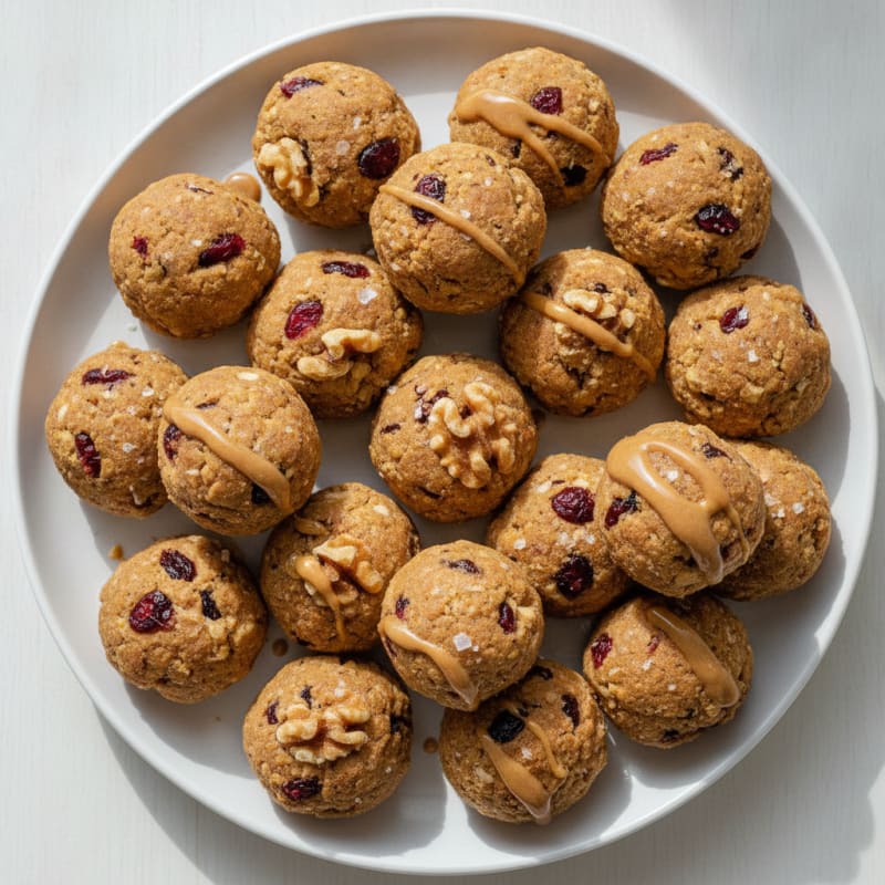Fruit and Nut Protein Snack Bites