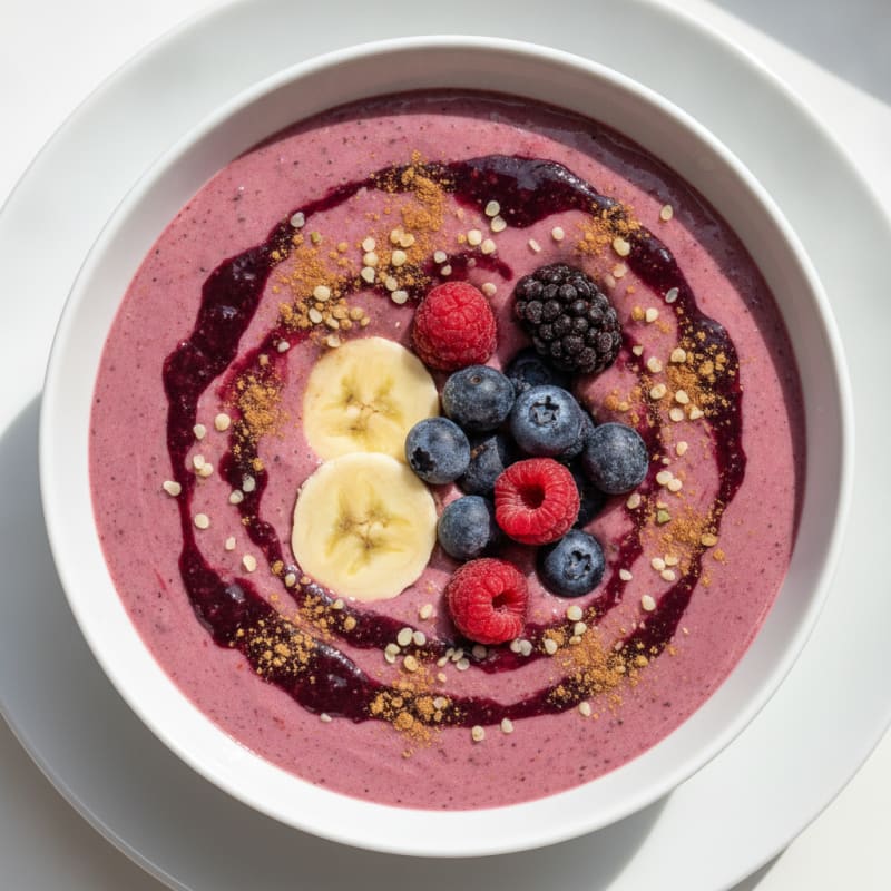 Berry Banana Power Smoothie