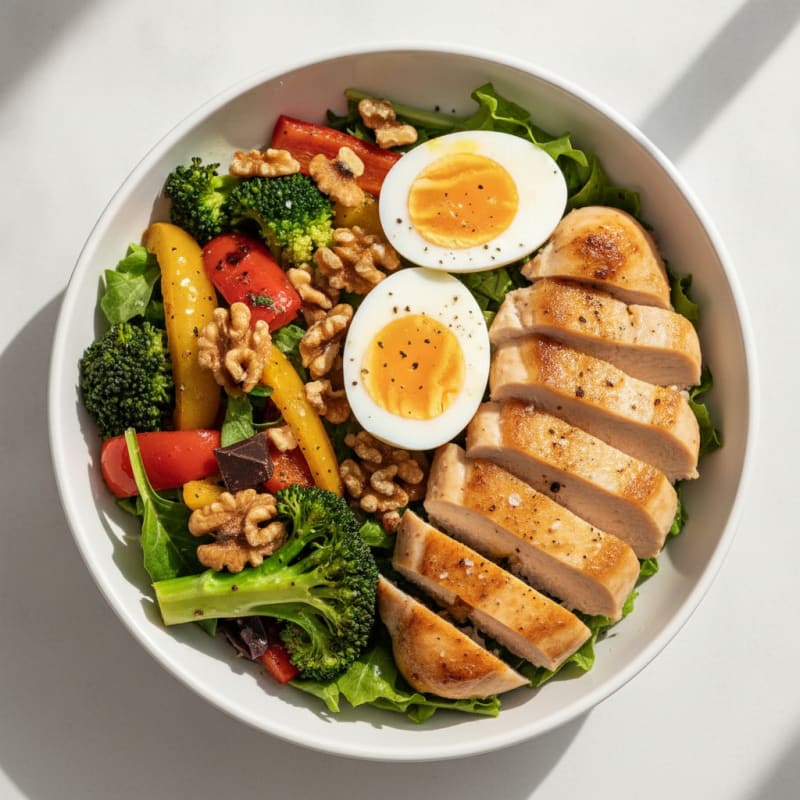 Chicken and Veggie Power Bowl