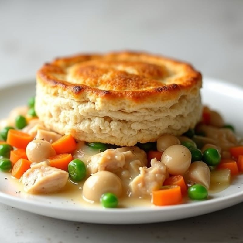 Healthy Chicken and Vegetable Pot Pie