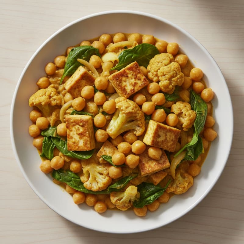Hearty Chickpea and Vegetable Curry