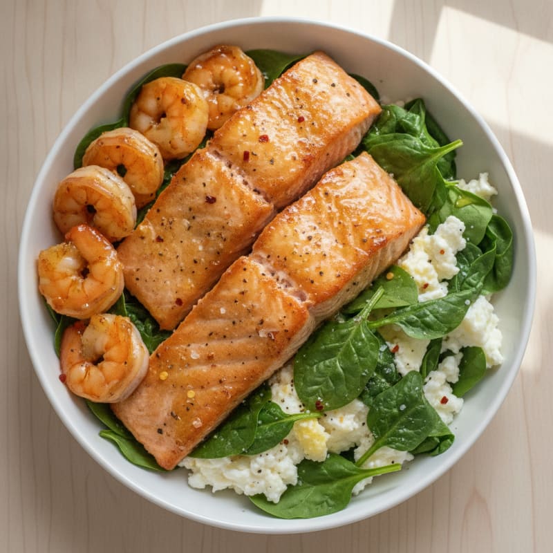 Honey-Garlic Atlantic Salmon Power Bowl