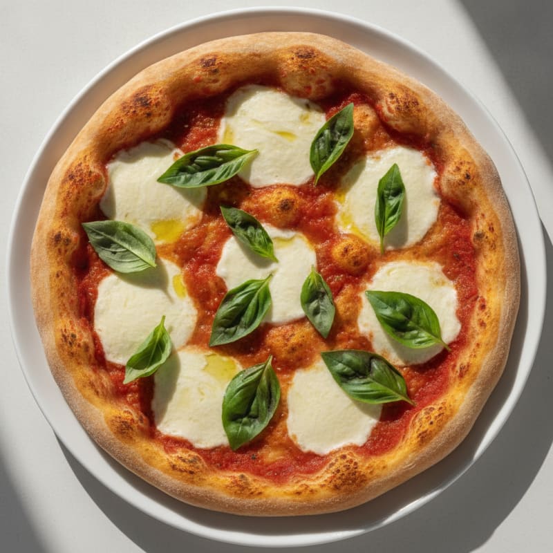 Classic Margherita Pizza with Fresh Basil