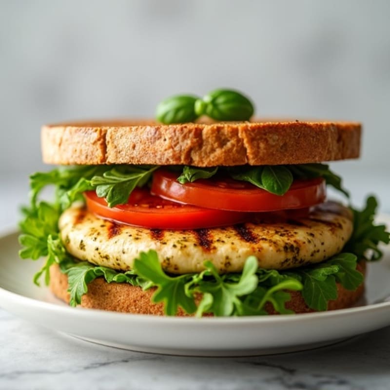 Grilled Pesto Chicken Sandwich