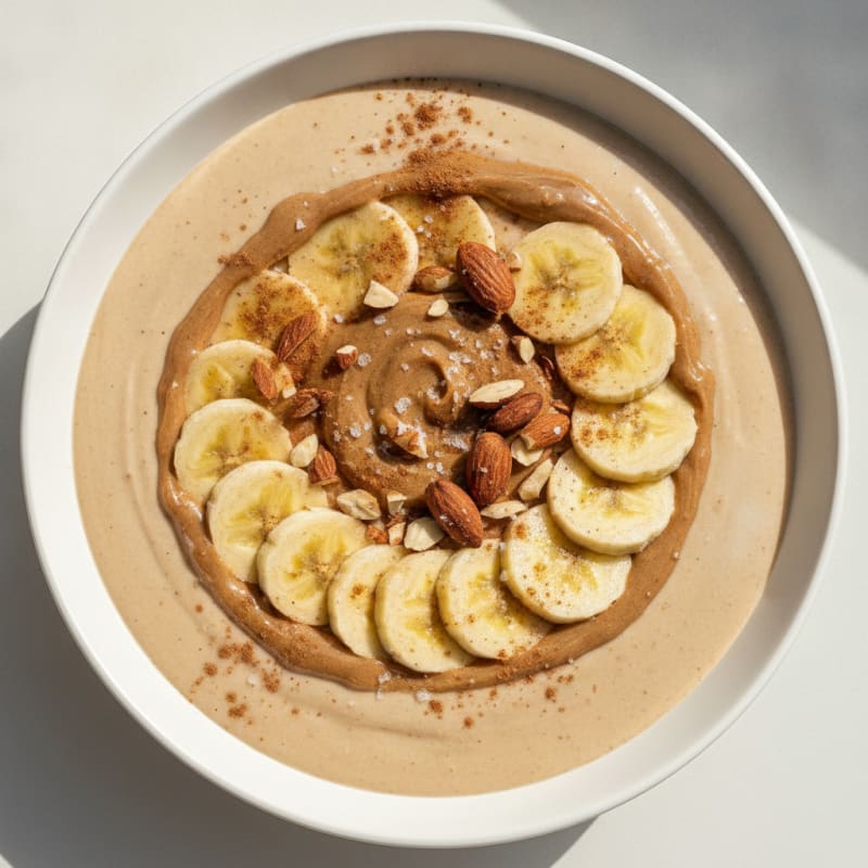 Banana Almond Butter Smoothie