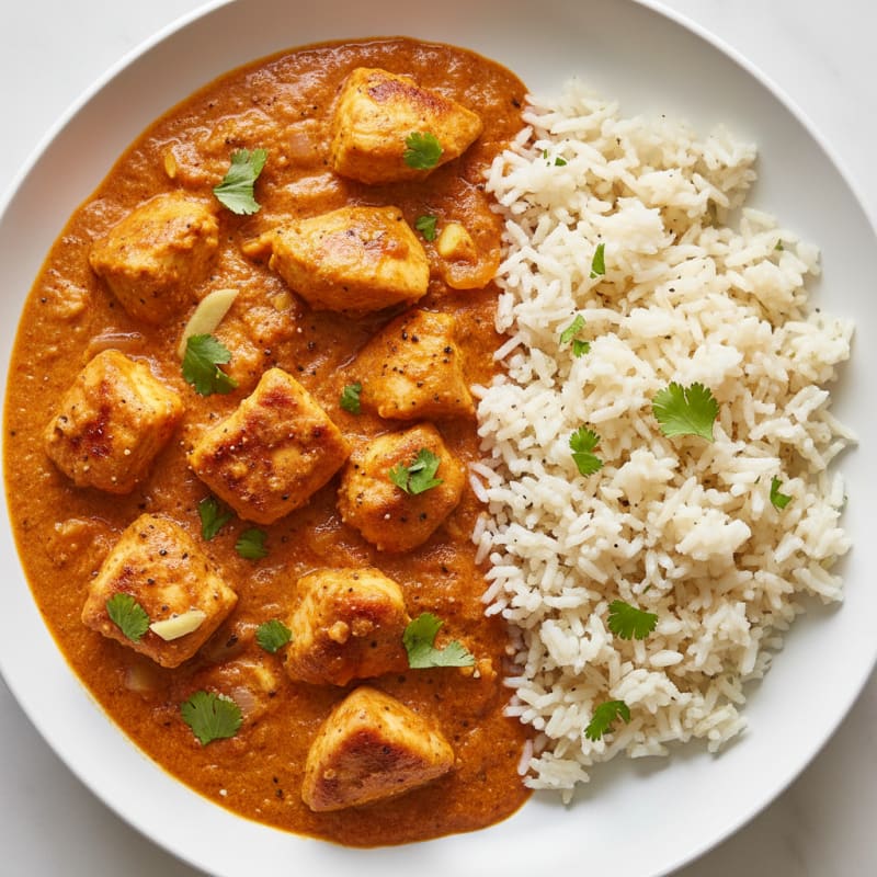 Chicken Tikka Masala with Basmati Rice