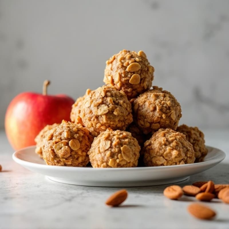 Crunchy Apple-Almond Energy Bites